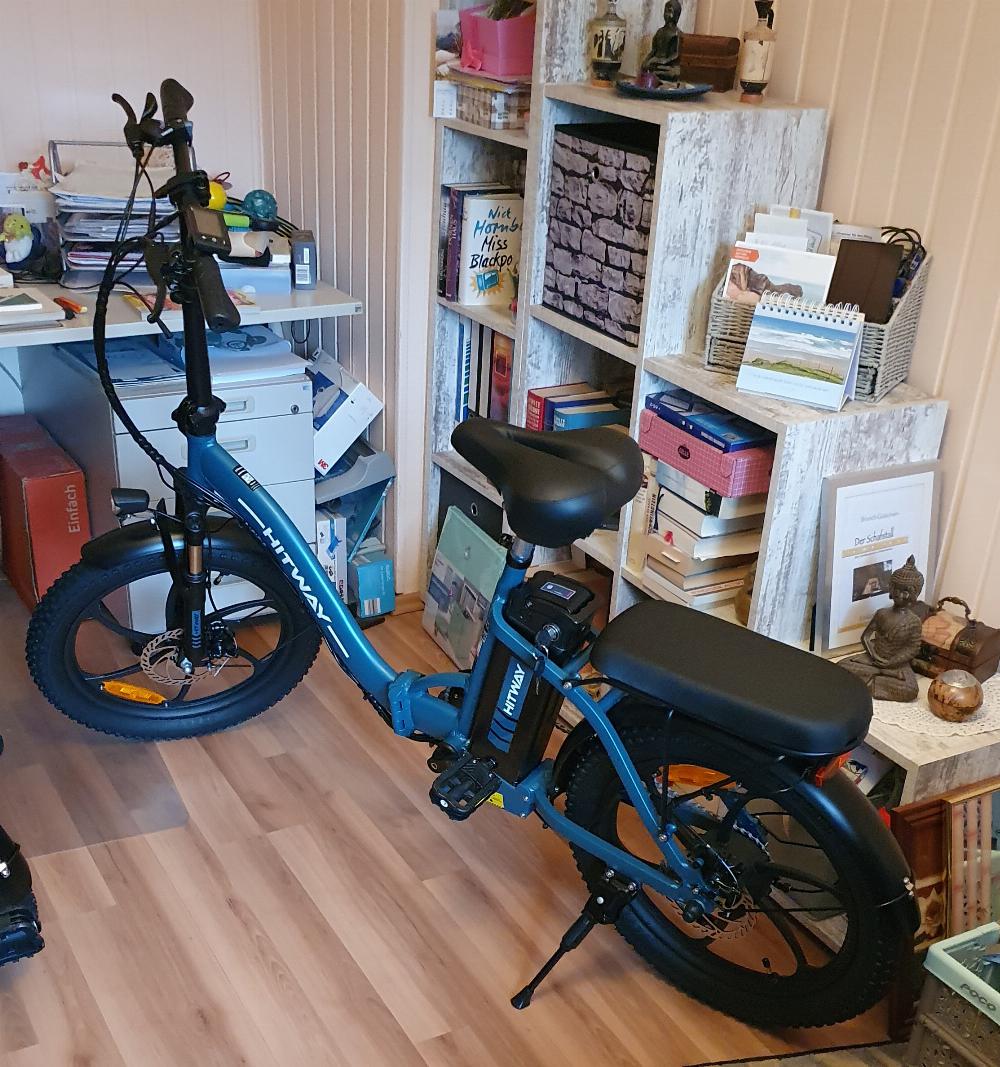 Fahrrad verkaufen Andere HITWAY E-Bike Klapprad blau OTTO Ankauf